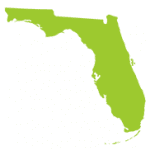 Florida map green