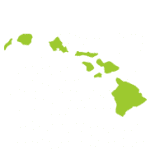 Hawaii map green