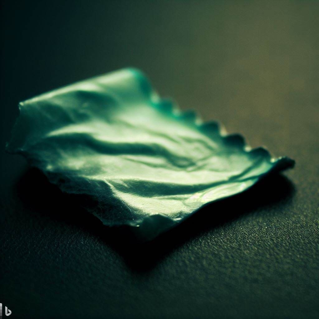 papers gum wrapper