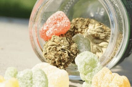 Marijuana shake in edibles